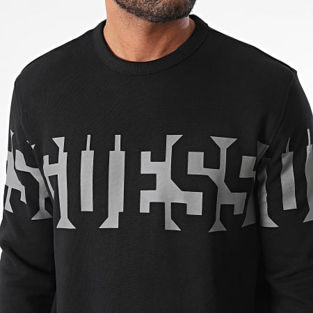 Guess - Crewneck sweatshirt M4YQ16-KC6W1 Zwart Grijs