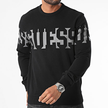 Guess - Crewneck sweatshirt M4YQ16-KC6W1 Zwart Grijs