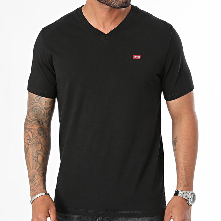 Levi's - Tee Shirt Col V 85641 Noir