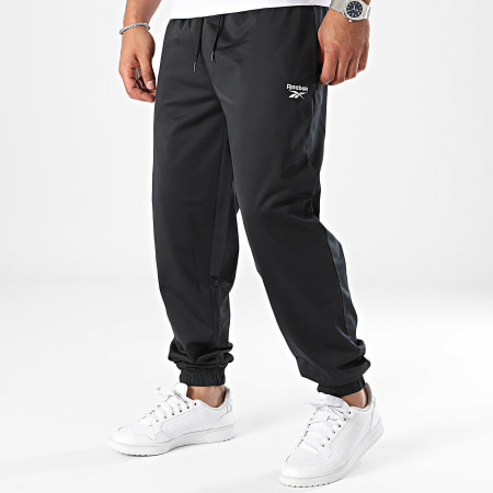 Reebok - Pantalón de chándal Identity Vector Knit HR3053 Negro