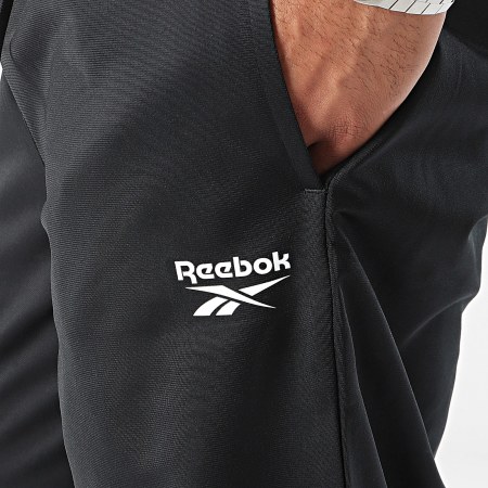 Reebok - Pantaloni da jogging Identity Vector Knit HR3053 Nero