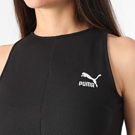 Puma - Vestido clásico de tirantes para mujer 626628 Negro