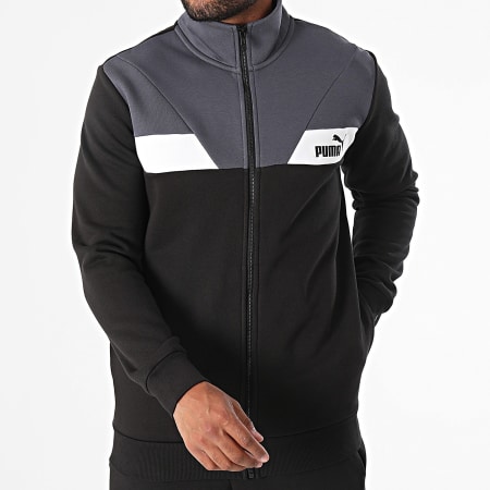 Puma - Power Track Suit 681900 Zwart Grijs