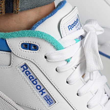 Reebok - Club C Bulc Sneakers 100201213 Bianco Verde Blu