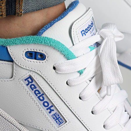 Reebok - Club C Bulc Sneakers 100201213 Wit Groen Blauw