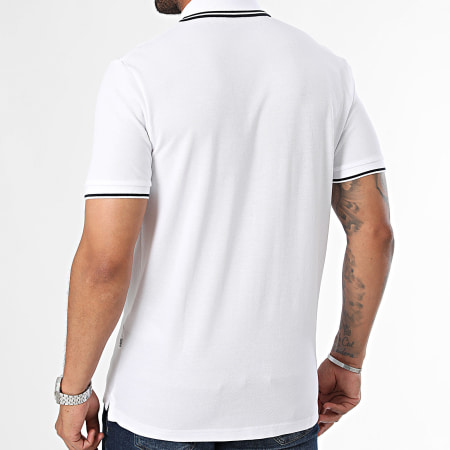 Selected - Dante Sport polo met korte mouwen wit