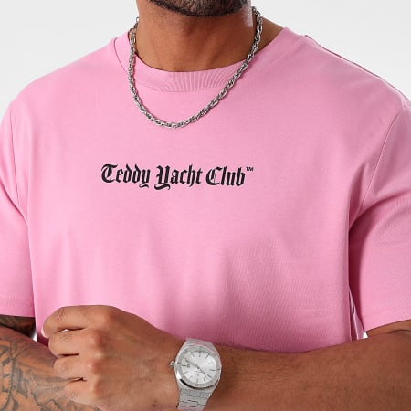 Teddy Yacht Club - Tee Shirt Oversize Serie Arte Rosa Bubble