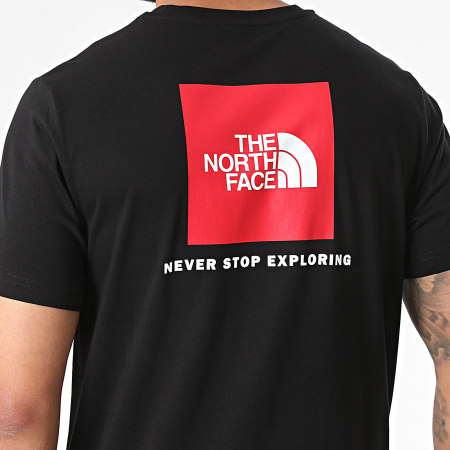 The North Face - Box T-shirt A87NP Zwart