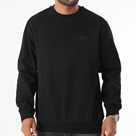 Vans - Sudadera cuello redondo Core Basic II Crew 00JSE Negro