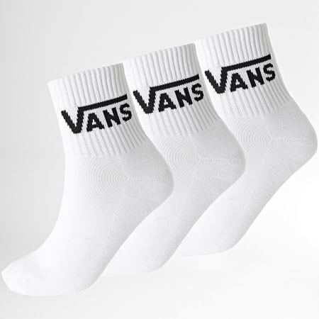 Vans - Lot De 3 Paires De Chaussettes 00BHX Blanc