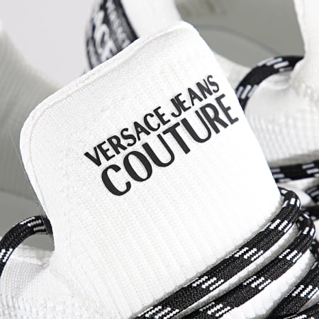 Versace Jeans Couture - Fondo Dynamic 77YA3SA3-ZS917 Bianco Nero Scarpe da ginnastica