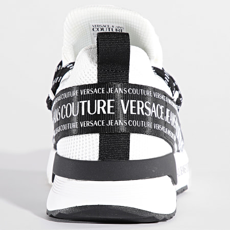 Versace Jeans Couture - Fondo Dynamic 77YA3SA3-ZS917 Bianco Nero Scarpe da ginnastica