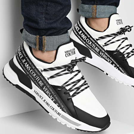 Fondo Dynamic 77YA3SA3 ZS917 Bianco Nero Scarpe da ginnastica