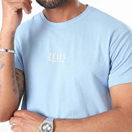 Zelys Paris - Tee Shirt Made Bleu Clair