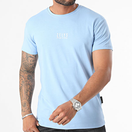 Zelys Paris - Tee Shirt Made Bleu Clair