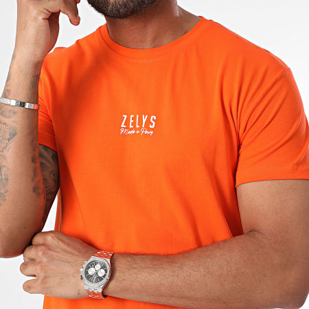 Zelys Paris - Camicia da tè arancione