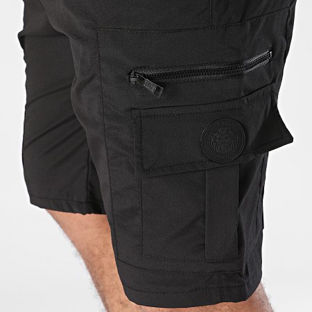 Zelys Paris - Gravity Cargo Shorts Negro