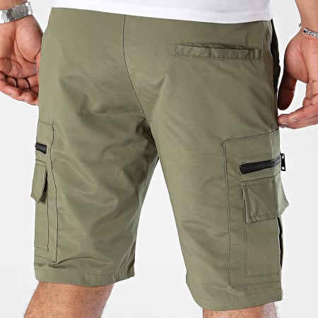 Zelys Paris - Gravity Cargo Shorts Caqui Verde