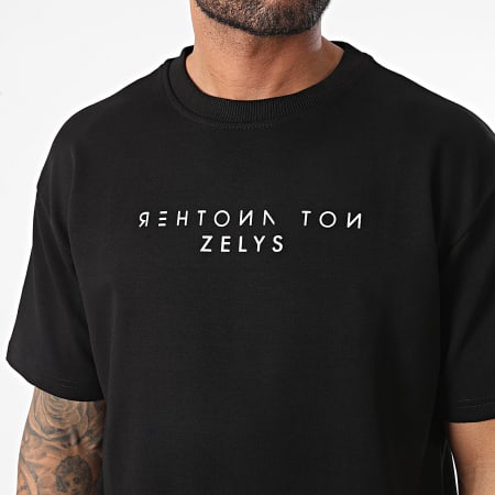 Zelys Paris - Tee Shirt Oversize Greco Noir