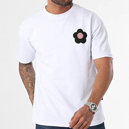 Zelys Paris - Camiseta oversize RKI blanca