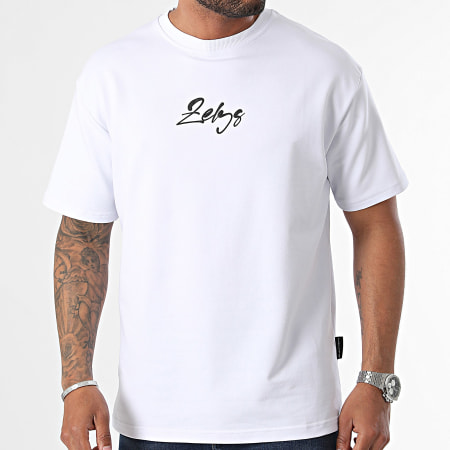 Zelys Paris - Tee Shirt Oversize Jok Blanc