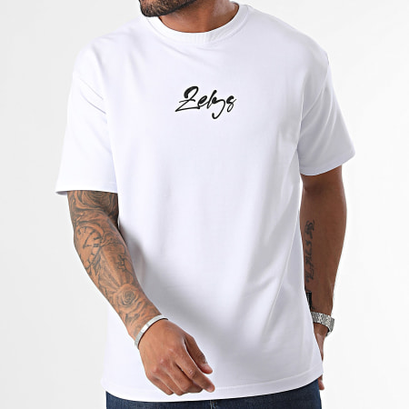 Zelys Paris - Tee Shirt Oversize Jok Blanc