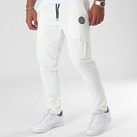 Zelys Paris - Iva Cargo Pants Blanco