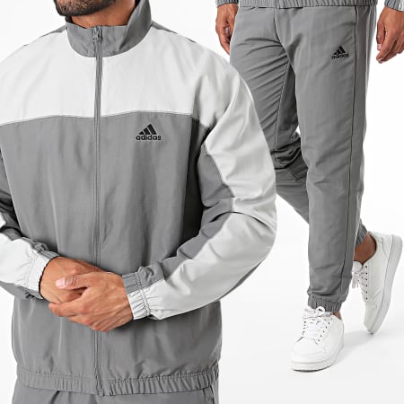 Adidas Sportswear - Ensemble Veste Zippée Et Pantalon Jogging IY6667Gris