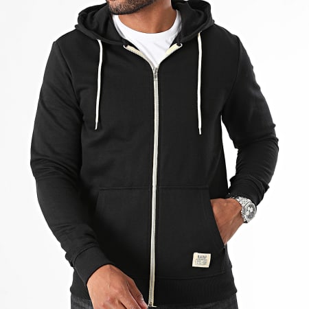 Blend - Sweat Zippé Capuche Noah 701628 Noir