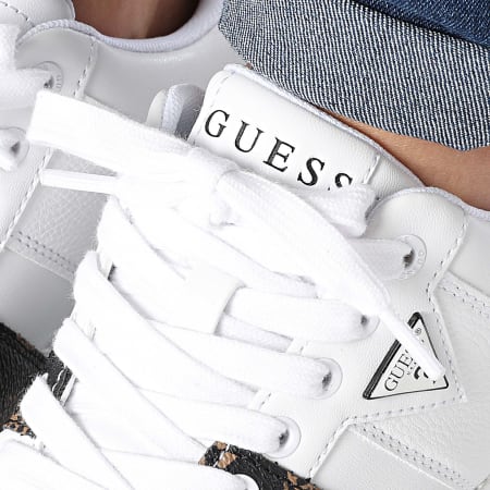 Guess - Damesschoenen FLTMARELE12 Wit Bruin