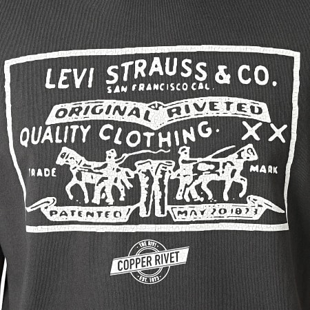 Levi's - 87373 Camiseta gris antracita