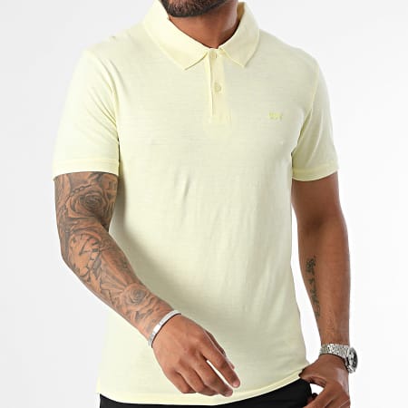 Levi's - Polo Slim Manga Corta A4842 Amarillo