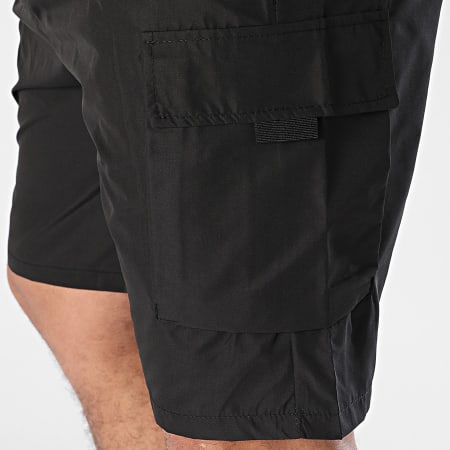 Uniplay - Pantalones cortos cargo negros