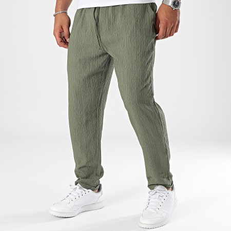 Uniplay - Pantalones verde caqui