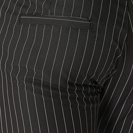 Uniplay - Pantalon Chino A Rayures Noir