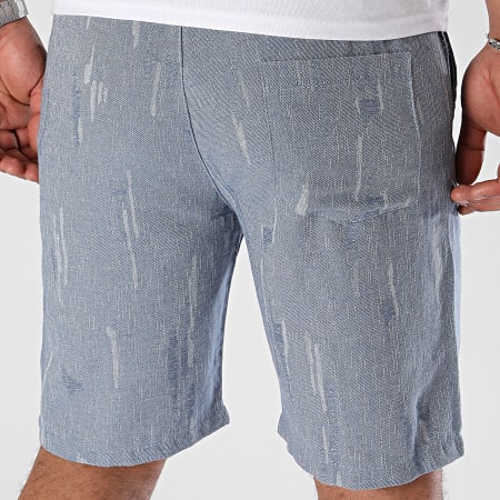 Uniplay - Pantaloncini da jogging in denim blu