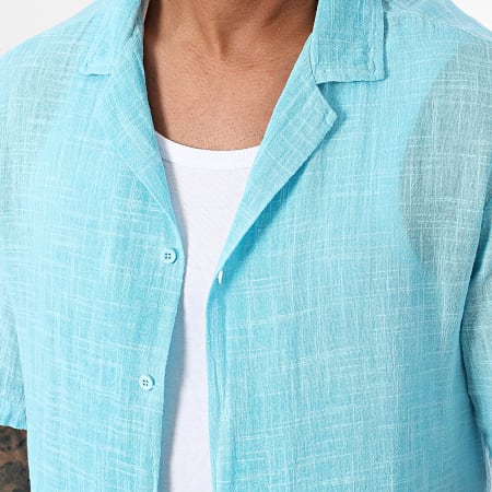 Uniplay - Turquoise Blauw Korte Mouw Shirt YC107