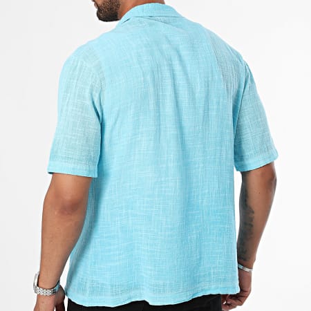 Uniplay - Turquoise Blauw Korte Mouw Shirt YC107