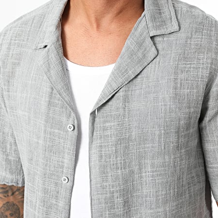 Uniplay - Camisa Manga Corta Camisa YC107 Gris