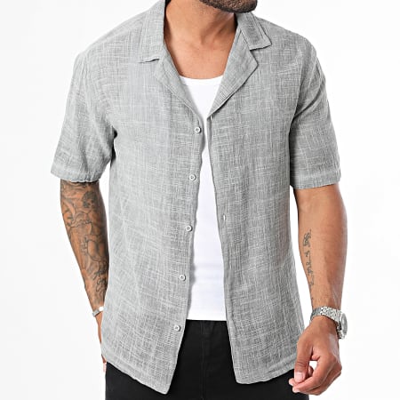 Uniplay - Camisa Manga Corta Camisa YC107 Gris