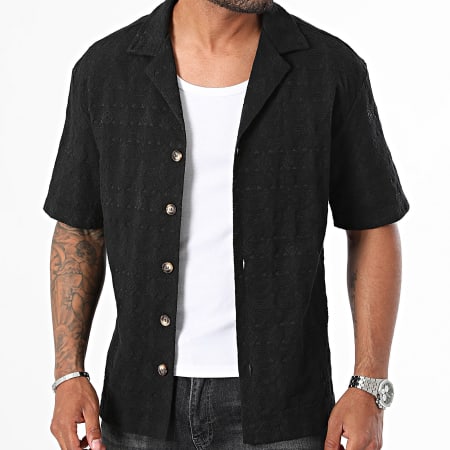 Uniplay - Camisa Manga Corta Camisa YC110 Negra