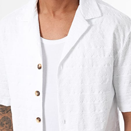 Uniplay - Camicia Camicia a maniche corte YC110 Bianco