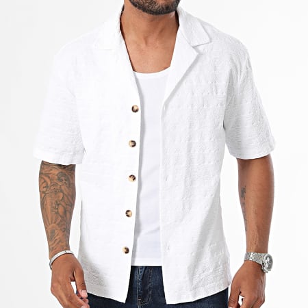 Uniplay - Camicia Camicia a maniche corte YC110 Bianco