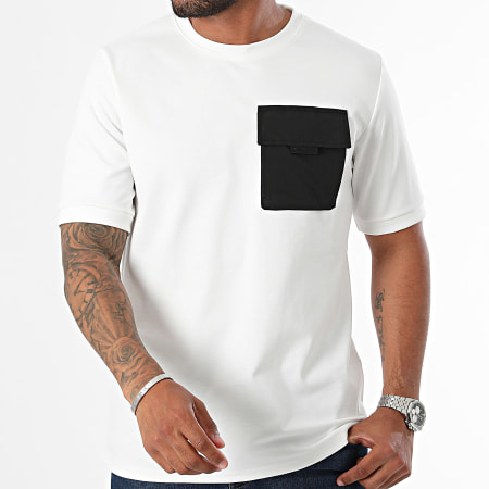 Uniplay - Pocket Tee UNI-077 Blanco Negro