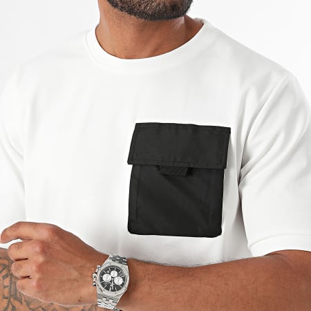 Uniplay - Pocket Tee UNI-077 Blanco Negro