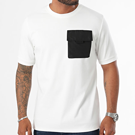 Uniplay - Pocket Tee UNI-077 Blanco Negro