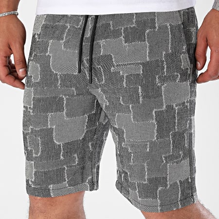 Uniplay - Pantalones cortos de jogging grises