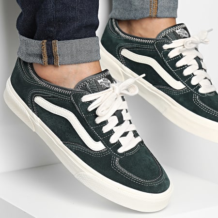 Vans - Scarpe da ginnastica classiche Rowley A4BTTDRK Verde scuro