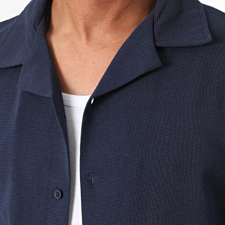 Classic Series - Marineblauw shirt met korte mouwen