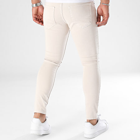 Classic Series - Jeans skinny beige chiaro